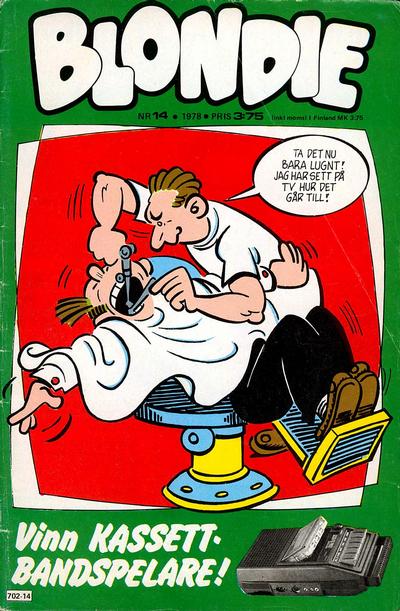 Cover for Blondie (Semic, 1963 series) #14/1978