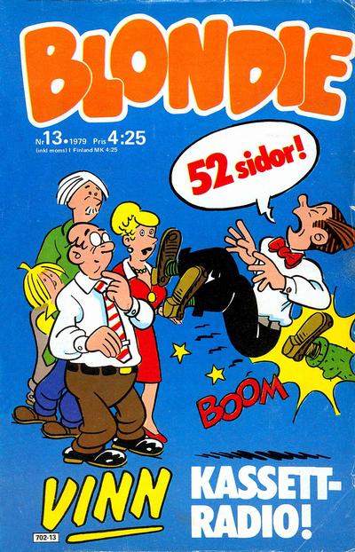 Cover for Blondie (Semic, 1963 series) #13/1979