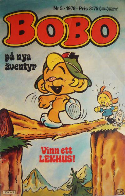 Cover for Bobo (Semic, 1978 series) #5/1978