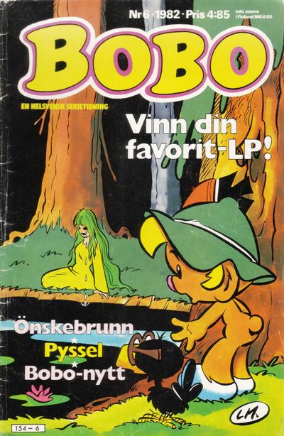 Cover for Bobo (Semic, 1978 series) #6/1982