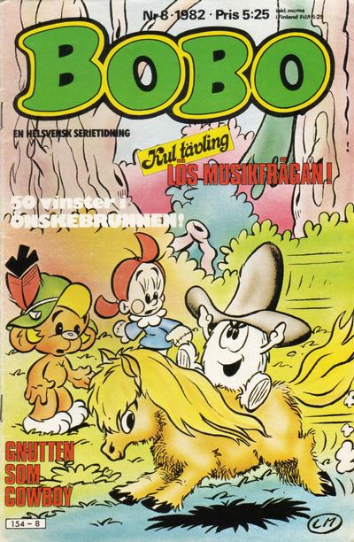 Cover for Bobo (Semic, 1978 series) #8/1982