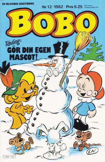 Cover for Bobo (Semic, 1978 series) #12/1982