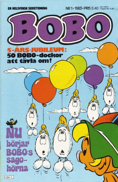 Cover for Bobo (Semic, 1978 series) #1/1983