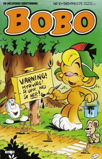 Cover for Bobo (Semic, 1978 series) #10/1983
