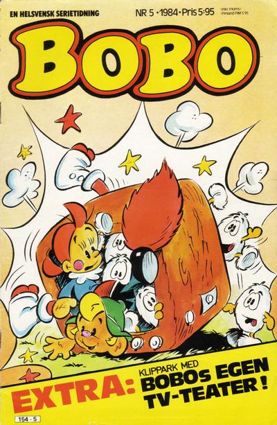Cover for Bobo (Semic, 1978 series) #5/1984