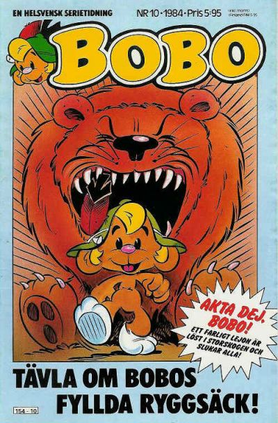 Cover for Bobo (Semic, 1978 series) #10/1984