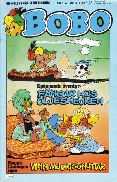 Cover for Bobo (Semic, 1978 series) #1/1985
