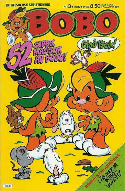 Cover for Bobo (Semic, 1978 series) #3/1986