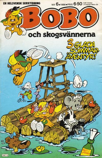 Cover for Bobo (Semic, 1978 series) #6/1986