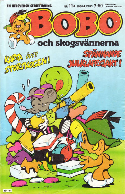Cover for Bobo (Semic, 1978 series) #11/1986