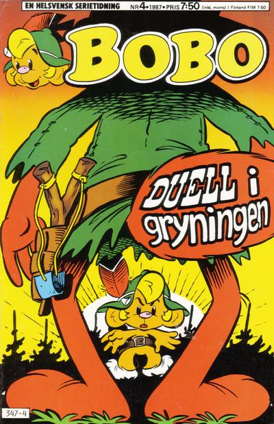 Cover for Bobo (Semic, 1978 series) #4/1987