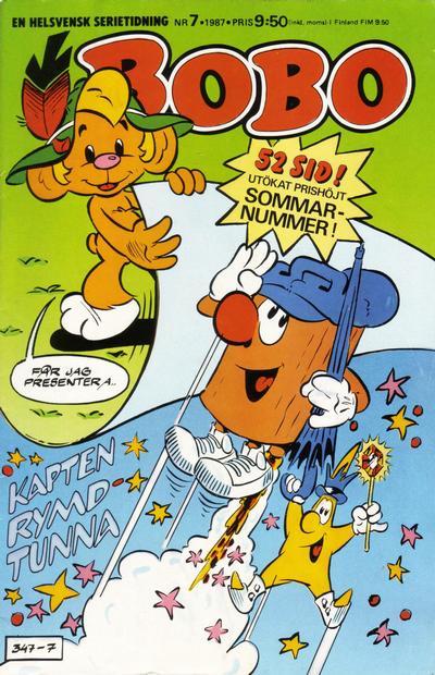 Cover for Bobo (Semic, 1978 series) #7/1987