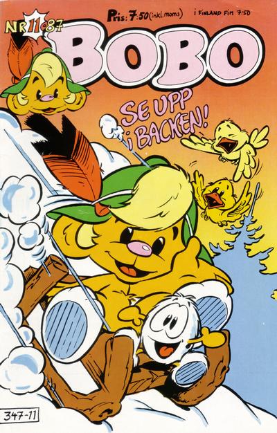 Cover for Bobo (Semic, 1978 series) #11/1987