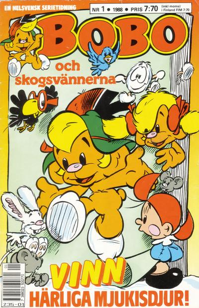 Cover for Bobo (Semic, 1978 series) #1/1988