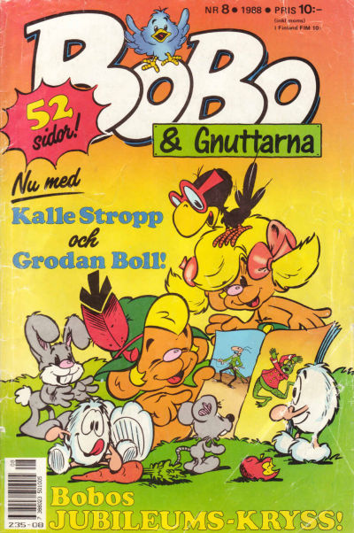 Cover for Bobo (Semic, 1978 series) #8/1988