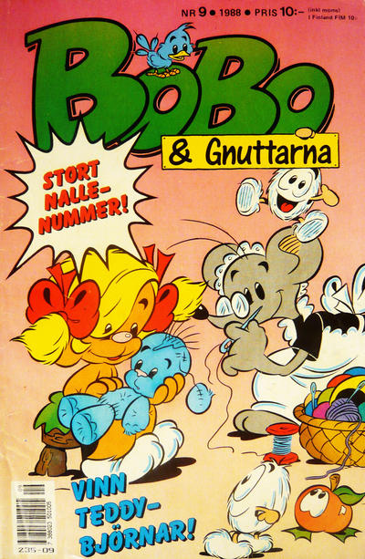 Cover for Bobo (Semic, 1978 series) #9/1988