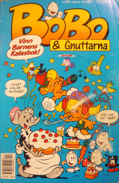 Cover for Bobo (Semic, 1978 series) #2/1989