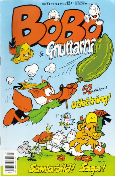 Cover for Bobo (Semic, 1978 series) #7/1989