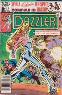 Cover Thumbnail for Dazzler (Marvel, 1981 series) #9 [Newsstand]