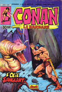 Cover Thumbnail for Conan le Barbare (Arédit-Artima, 1984 series) #8 - L'œil sanglant