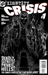 Cover Thumbnail for Identity Crisis (DC, 2004 series) #1 [Second Printing]