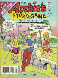 Cover for Archie's Story & Game Digest Magazine (Archie, 1986 series) #28