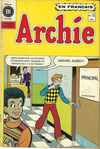 Cover Thumbnail for Archie (Editions Héritage, 1971 series) #73