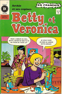 Cover Thumbnail for Betty et Véronica (Editions Héritage, 1971 series) #62