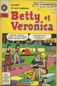 Cover Thumbnail for Betty et Véronica (Editions Héritage, 1971 series) #77
