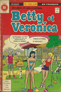 Cover Thumbnail for Betty et Véronica (Editions Héritage, 1971 series) #97