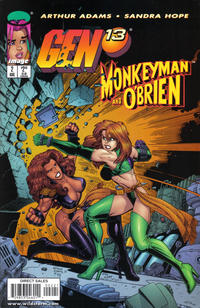 Cover Thumbnail for Gen 13 / MonkeyMan & O'Brien (Image, 1998 series) #2