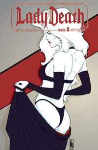 Cover Thumbnail for Lady Death (Avatar Press, 2010 series) #0 [Art Deco]