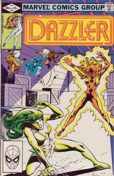 Cover for Dazzler (Marvel, 1981 series) #14 [Direct]