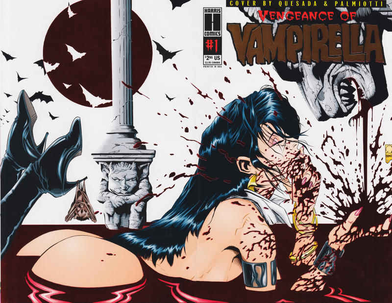 Cover for Vengeance of Vampirella (Harris Comics, 1994 series) #1 [Gold Foil]