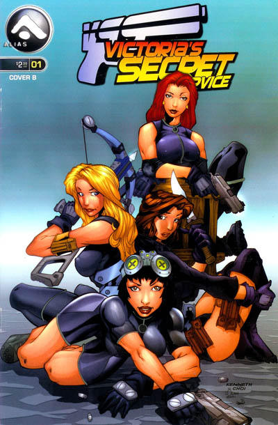 Cover for Victoria’s Secret Service (Alias, 2005 series) #1 [Cover B]