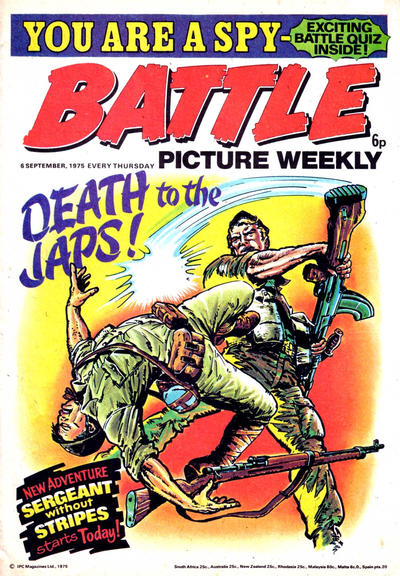 Cover for Battle Picture Weekly (IPC, 1975 series) #6 September 1975 [27]