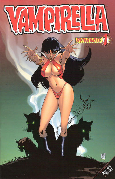 Cover for Vampirella (Dynamite Entertainment, 2010 series) #1 [Tim Sale]