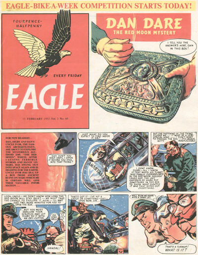 Cover for Eagle (Hulton Press, 1950 series) #v2#45