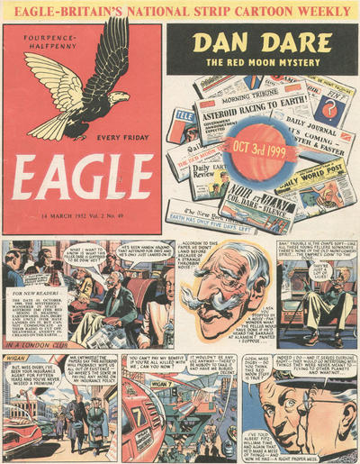 Cover for Eagle (Hulton Press, 1950 series) #v2#49