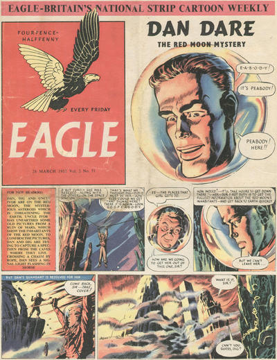 Cover for Eagle (Hulton Press, 1950 series) #v2#51