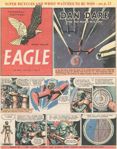 Cover for Eagle (Hulton Press, 1950 series) #v3#8