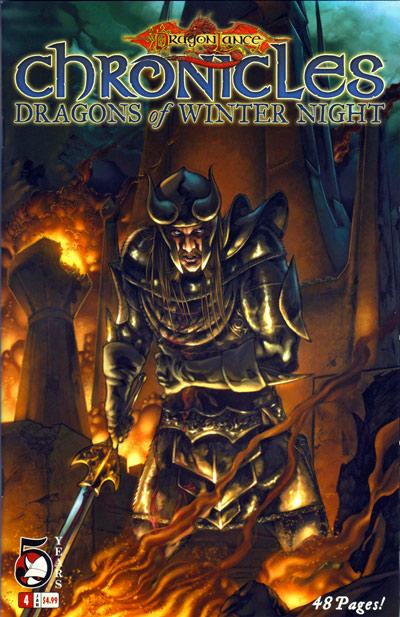Cover for Dragonlance: Chronicles Vol. II (Devil's Due Publishing, 2006 series) #4