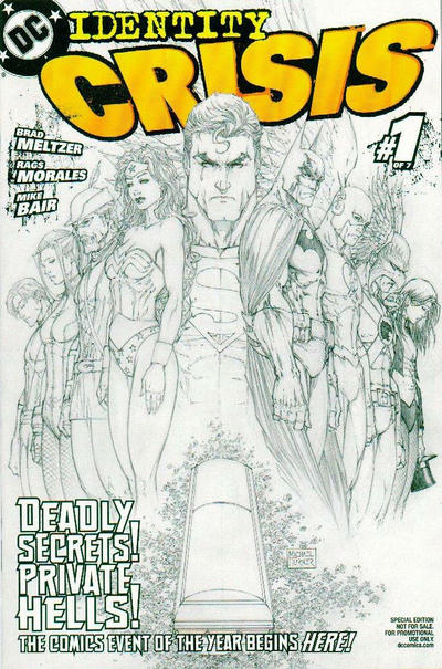 Cover for Identity Crisis (DC, 2004 series) #1 [RRP Diamond Retailer Edition]