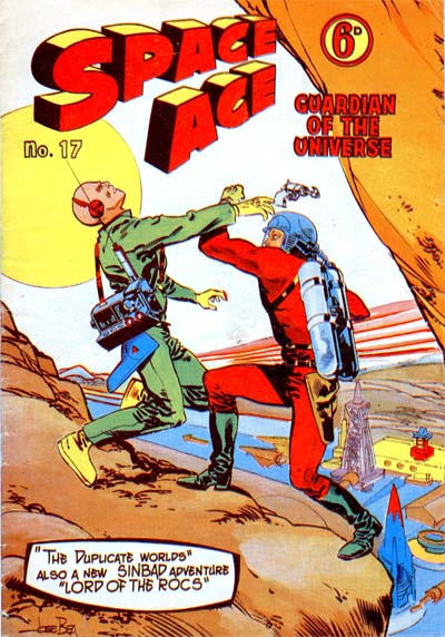 Cover for Space Ace (Atlas Publishing, 1960 series) #17