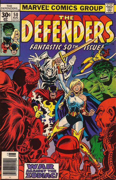 Cover for The Defenders (Marvel, 1972 series) #50