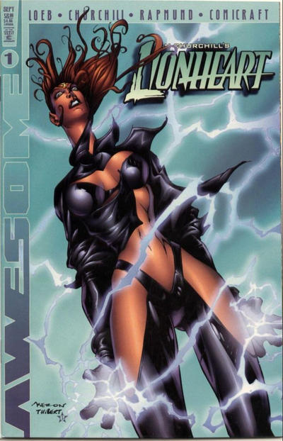 Cover for Lionheart (Awesome, 1999 series) #1 [Keron Grant Cover]