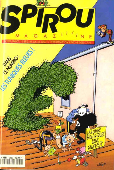 Cover for Spirou (Dupuis, 1947 series) #2882