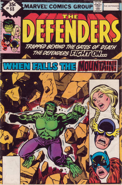 Cover for The Defenders (Marvel, 1972 series) #68 [Whitman]