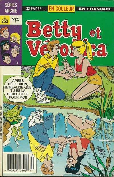 Cover for Betty et Véronica (Editions Héritage, 1971 series) #253