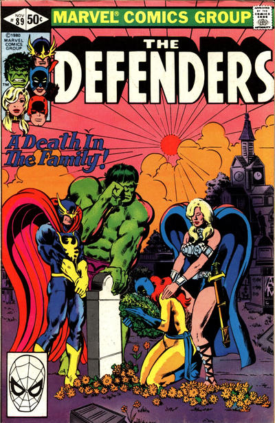 Cover for The Defenders (Marvel, 1972 series) #89 [Direct]